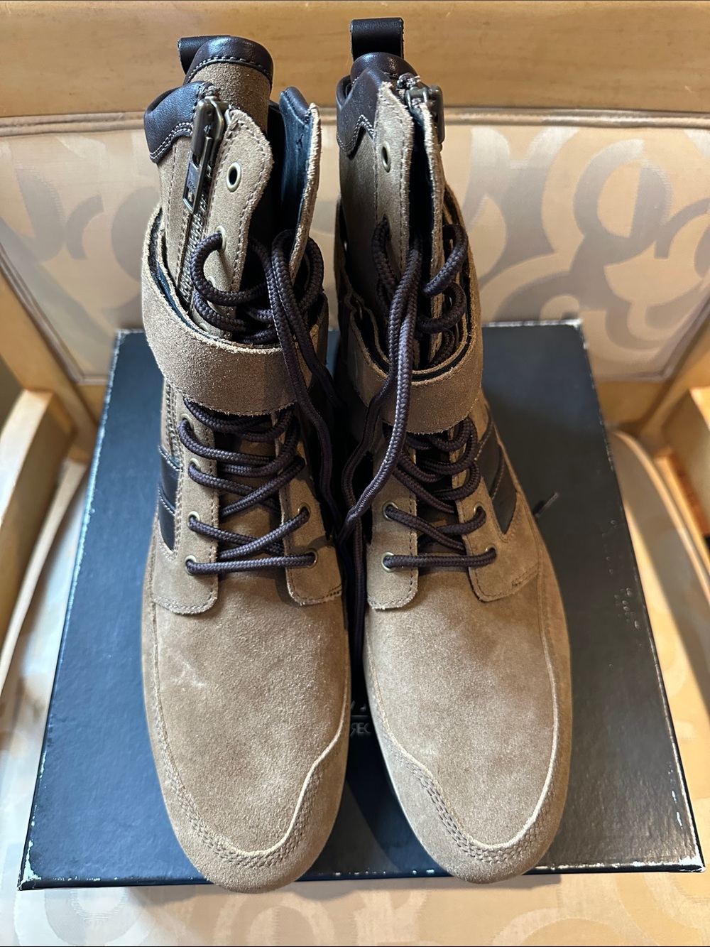 Creative Recreation Select Pilotto Men’s suede High Boots-brand new - Picture 4 of 6